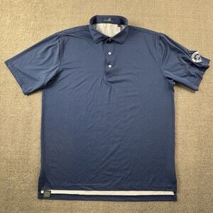 Turtleson Polo Shirt Adult Large L Short Sleeve Blue Golf Golfing Casual Men's